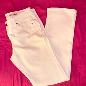 White jeans